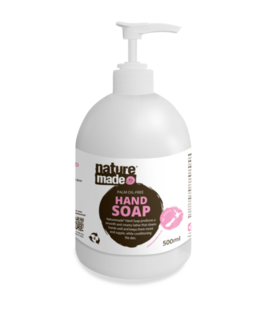 Liquid Flowing Hand Soap 500ml pump - Naturemade