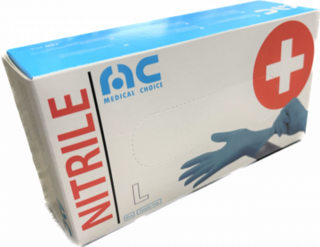 Nitrile Gloves LARGE Carton 10x100 - Medical Choice