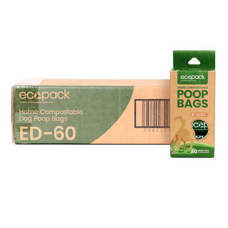 Dog Poop Bags Compostable Carton (12x60 Bags) – Ecopack