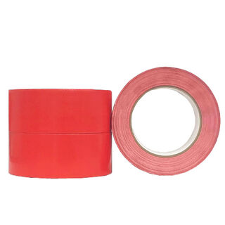Industrial Grade Rayon Hot Melt Cloth Tape 48mm RED - Pomona