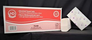 Slimfold Paper Towels Premium 1ply - Hygiene Direct