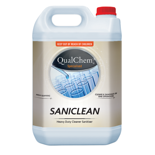 Cleaner Sanitiser - Saniclean - Qualchem
