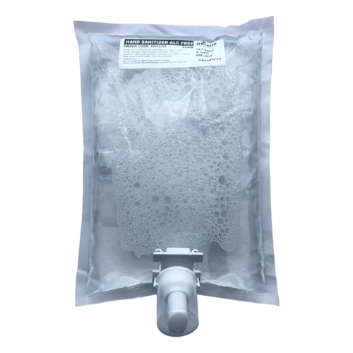 Hand Sanitiser Alcohol Free Foaming Pouch - Aerelle