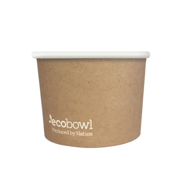 8oz Ecobowl - Soup/Icecream - Ecoware
