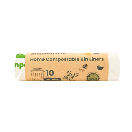 80L Compostable Bin Liners, Carton - Ecopack