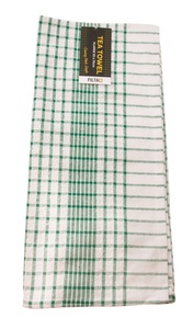 Tea Towel Heavy Weight Cotton XL Green, Carton 120 - Filta