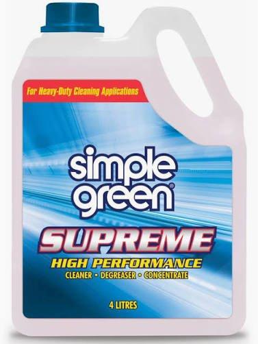 Simple Green SUPREME Heavy-Duty Cleaner & Degreaser Concentrate - 4 Litres (Carton 4)