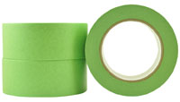 Green Professional Painters Crepe Rubber Masking tape 18mm - Pomona