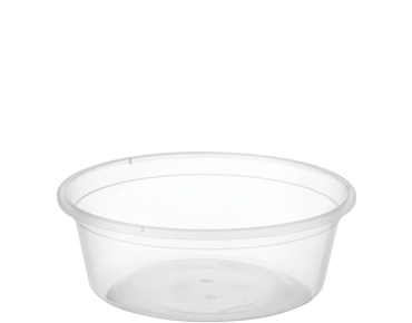 MicroReady' Round Takeaway Containers 8 oz, Clear - Castaway
