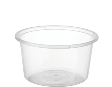 MicroReady' Round Takeaway Containers 16 oz, Clear - Castaway