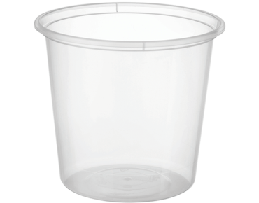 MicroReady' Round Takeaway Containers 30 oz, Clear - Castaway