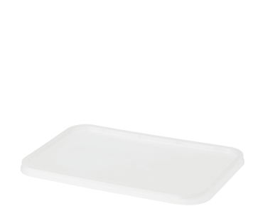 FreezaReady' Lids for Rectangular Containers - One Lid Fits All, Translucent - Castaway