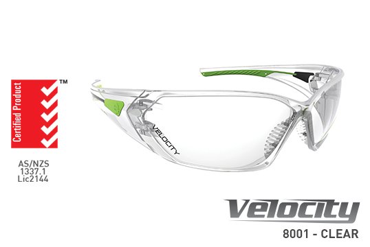 VELOCITY' Safety spec, Clear Lens - Esko