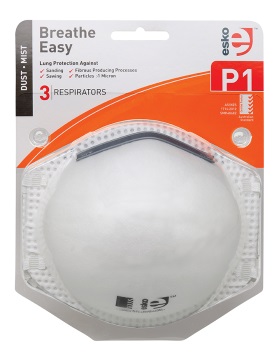 BREATHE EASY' P1 Respirator Non Valved 10 x 3 Pack - Esko