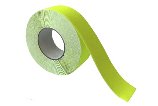ESKO GRIT TAPE Tape, 50mm x 18m, Fluoro Yellow - Esko