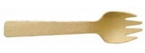 Spork Timber 10cm, Pack 100 - Vegware
