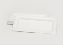Plate Sugar Cane 13x26 cm, Carton 500 - Vegware