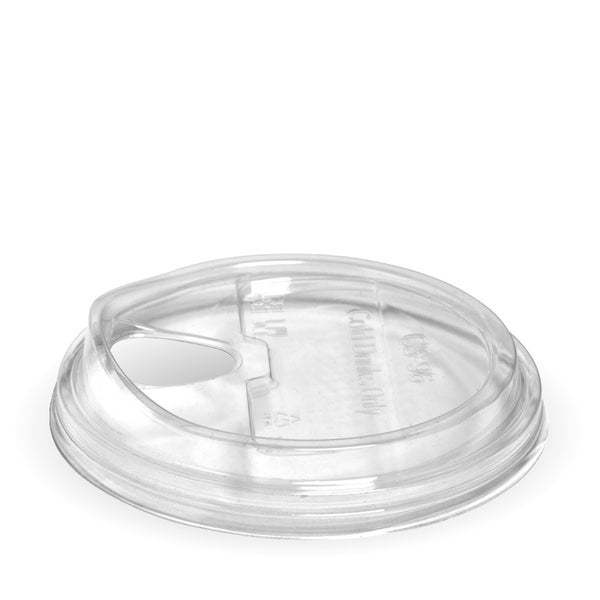 Sipper lid Clear for 300-700ml cold cups - Biopak