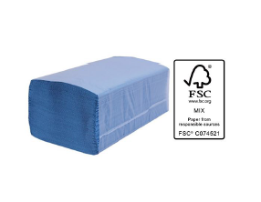 Slimfold Paper Towel - Blue 2 Ply - Matthews