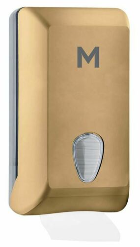 Half Slimfold Towel Dispenser - Gold, 400 Sheet Capacity - Matthews