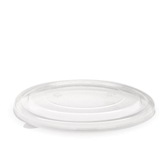1,300ml Kraft BioBowl PET lid - clear - BioPak