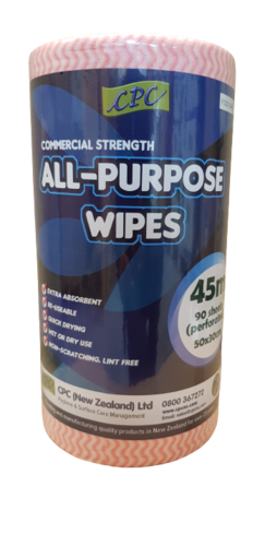 All Purpose Wipes (Red) - CPC NZ