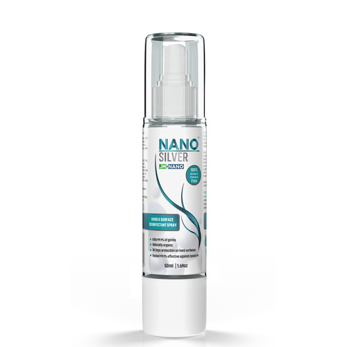 Nano Silver Hand Sanitiser 50ml