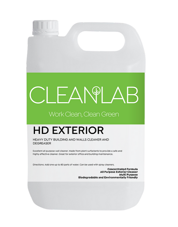 HD EXTERIOR heavy duty building and wall cleaner and