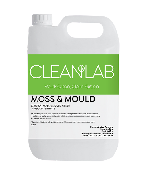 MOSS & MOULD exterior moss & mould killer 5L CleanLab Insinc