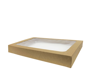 Paperboard Medium Platter Lid - Castaway