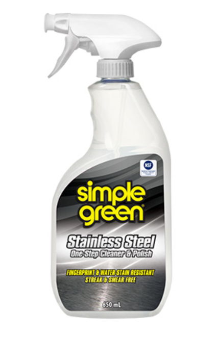 Ready to Use Stainless Steel Cleaner and Polish Trigger 750ml - Simple Green