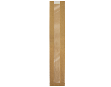 French Stick Window Paper Bags 620x100x60 - Castaway