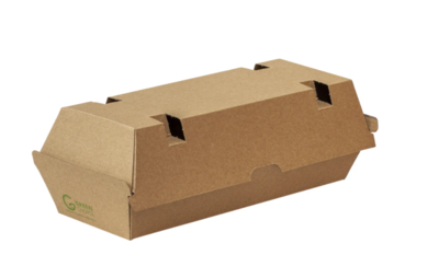 Hot dog Box Corrugated - Green Choice