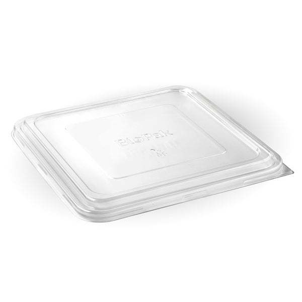 3/4/5 Compartment RPET Takeaway LARGE Lid, Clear - BioPak