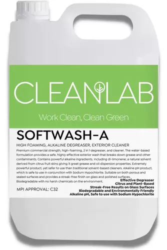 Exterior Cleaner Degreaser SOFTWASH-A 20Litres - Cleanlab