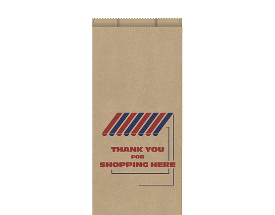 Brown High Wet Strength Paper Carry Bags, Medium