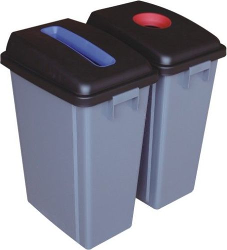 Recycle Bin Set WITHOUT Wheels - 2 bins