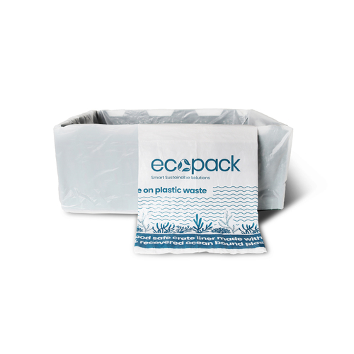Crate Liner Ocean Bound Plastic Pack 100 - Ecobags