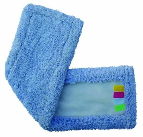 Flat Mop Pad - Blue, Dry Only, 640mm Wide