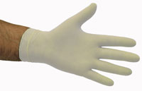 White Premium Latex Gloves PowderFree - Selfgard - Medium