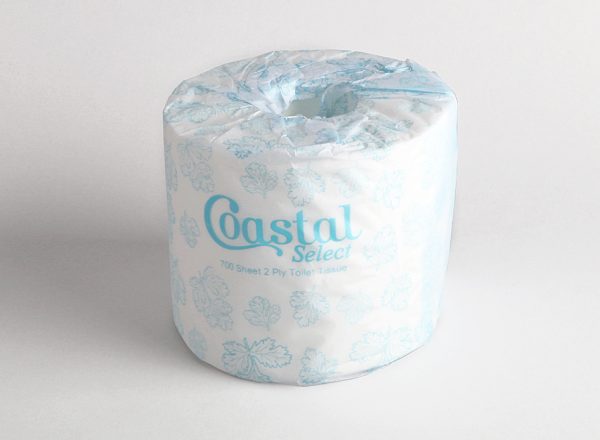 Toilet Rolls 2ply 700sheet - Coastal brand