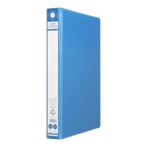 OSC Insert Binder A4 3D 38mm Blue
