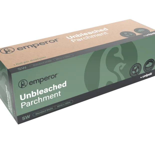 Unbleached Parchment Paper - 30cm x 120m - Emperor 