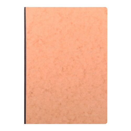 Age Bag Clothbound Notebook A4 Blank Tobacco