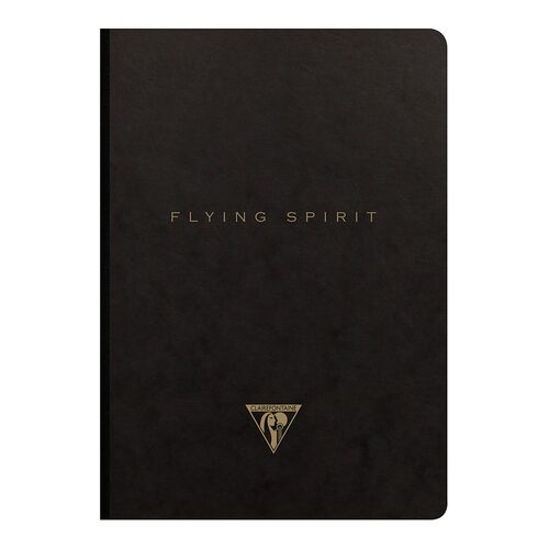 Flying Spirit Clothbound Notebook A5 Black