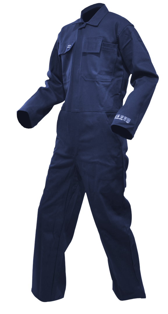 Fr Overall, 320Gsm, Navy, 12 Cal-Size 7