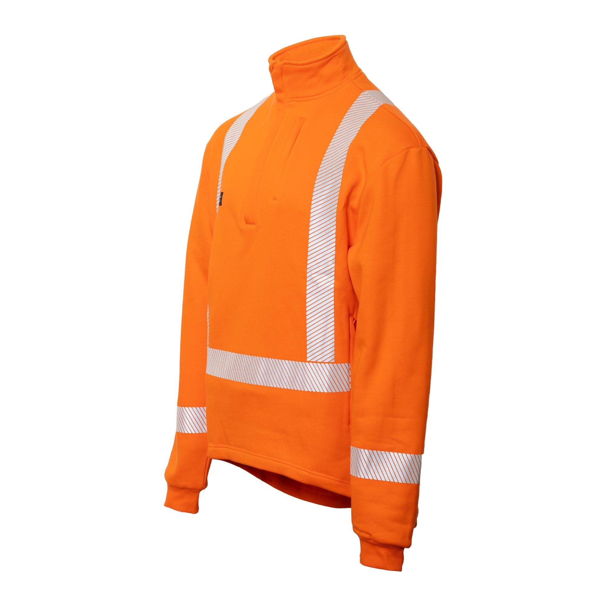 Fr Polafleece, 410Gsm Orange Ttmc, 22 Cal-Size 2Xl