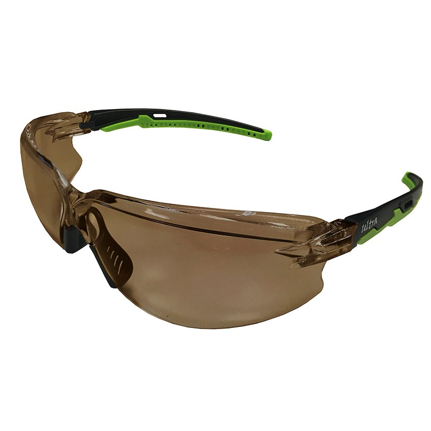 Safety Glasses, Ultras, Indoor/Outdoor Bronze