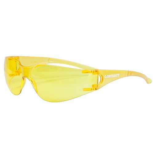Safety Glasses-Contract Amber