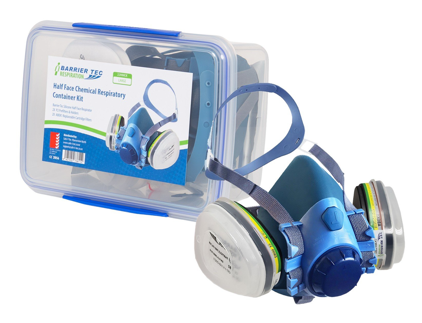 Half Mask Chemical Kit Size M In Plastic Container